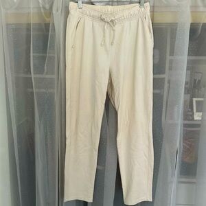 a new day Straight Leg Pants with Relaxed Fit, Cream